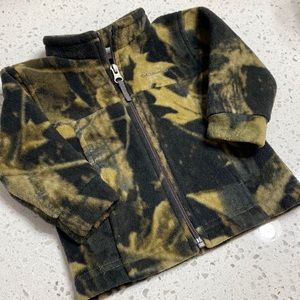 Columbia Kids Jacket in Black and Tan